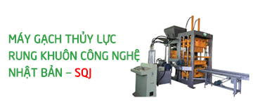 Máy gạch thủy lực rung khuôn công nghệ nhật bản – SQJ