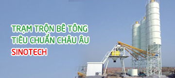 Trạm trộn bê tông tiêu chuẩn châu âu – SINOTECH